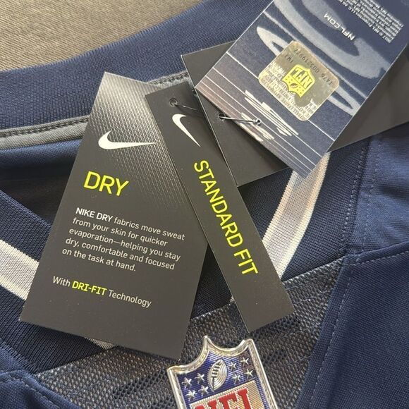 Men's Nike Ezekiel Elliott #21 Dallas Cowboys On Field Dri-Fit NFL Jersey XL NWT - Picture 10 of 15